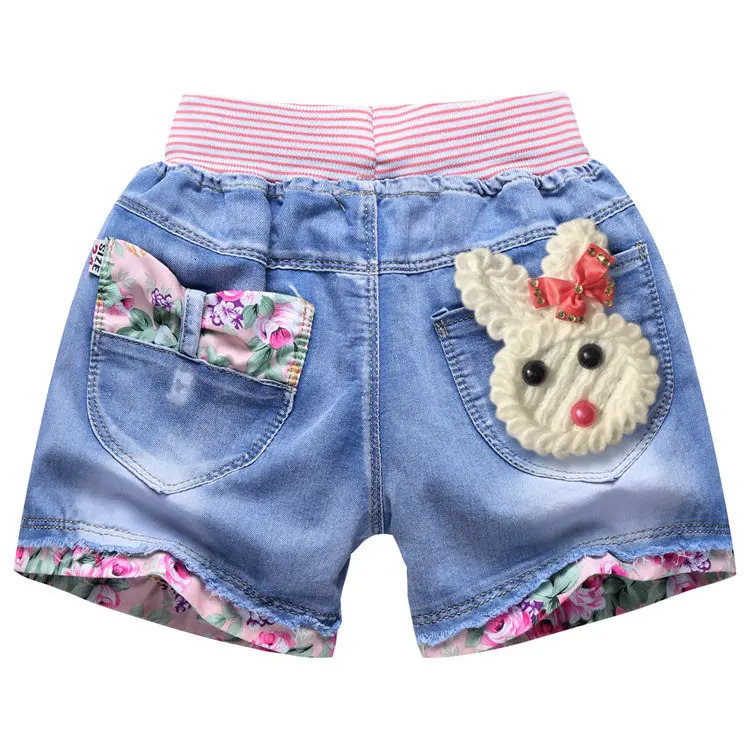 Girls Denim Shorts Teenagers Summer Lace Short Pants Kids Beach Clothes Childrens Shorts For Teenage Girls 250304