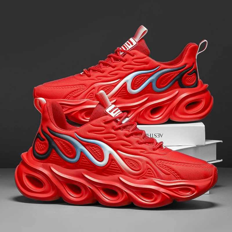 Running Shoes Men Field Training Flat Outdoor Sports Mesh Cushioning Casual Walking Shoes 2025 New Luxury Sneakers Man Z250304