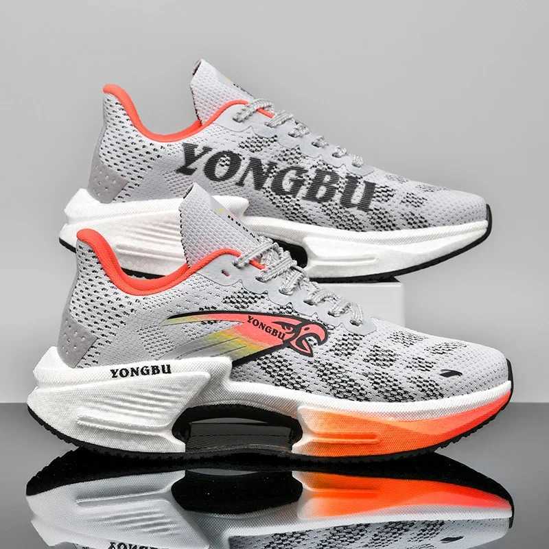 Unisex Sneakers Mesh Breathable Flat Cfortable Casual Tennis Shoes Lace-up Cushioning Marathon Jogging Shoes for Men Wen Z250304