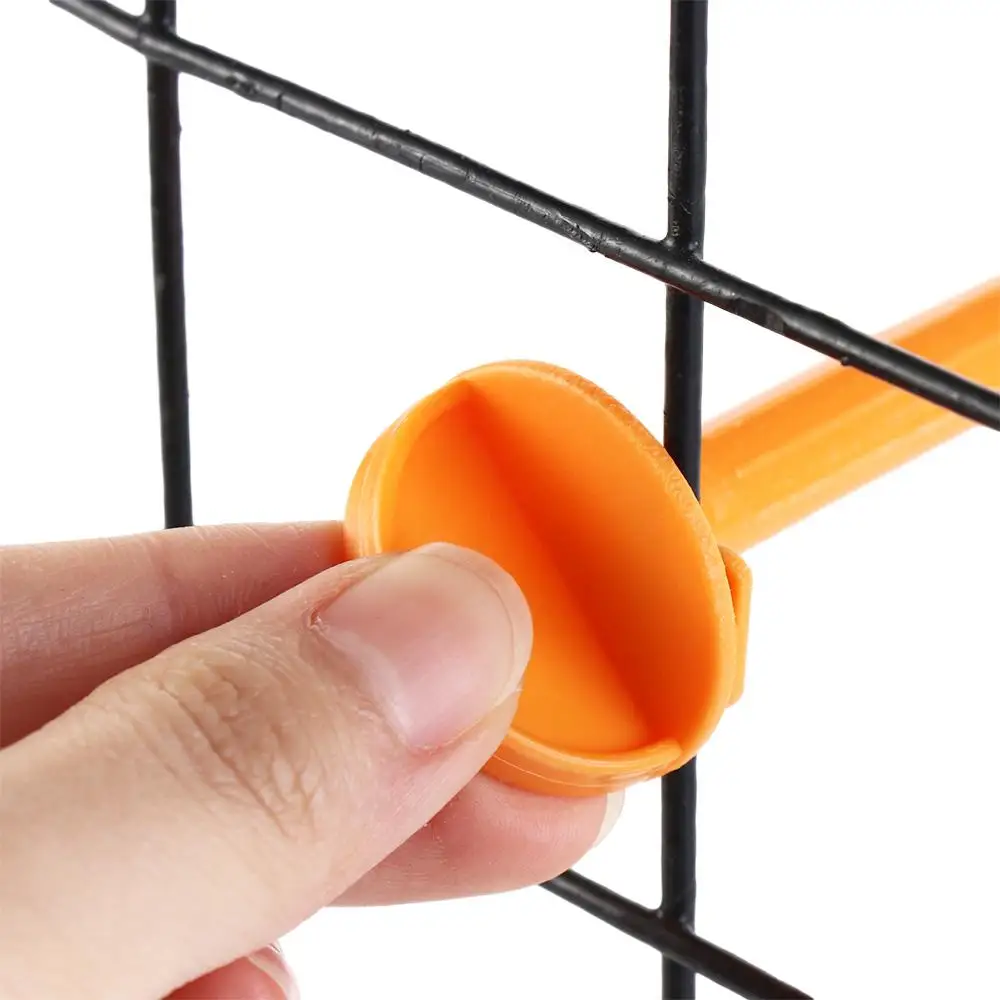 1pc Plastic Birdcage Stand Pole Pet Bird Platform Standing Stick Toy Birds Cage Perch Rod Bird Pole 16cm حبل للطيور
