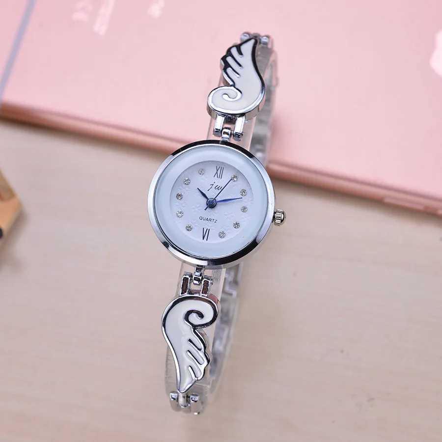 Fashion Top Brand Jw Quartz Women Luxury Rose Gold Crystal Bracelet Wrist es For Woman Gift Clock Laides Womens WatchXJ250304