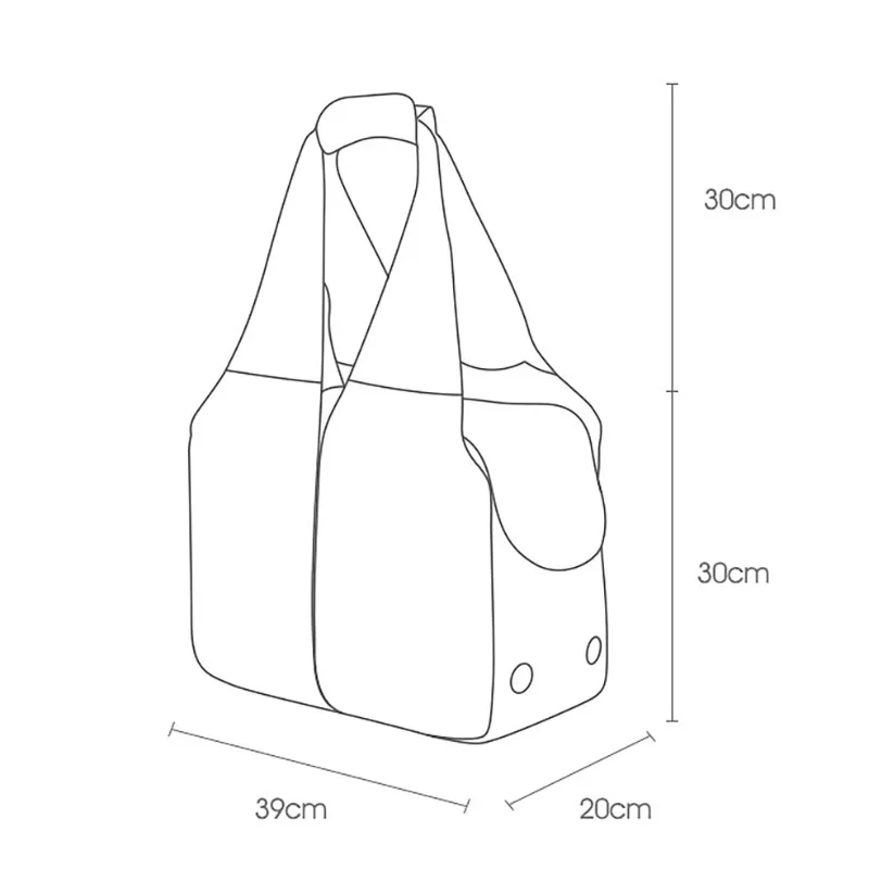 Cat Bag Soft Side Carrying Portable Mini Dog Carrier Bag Outgoing Travel Breathable Pets Handbag Transport Bag