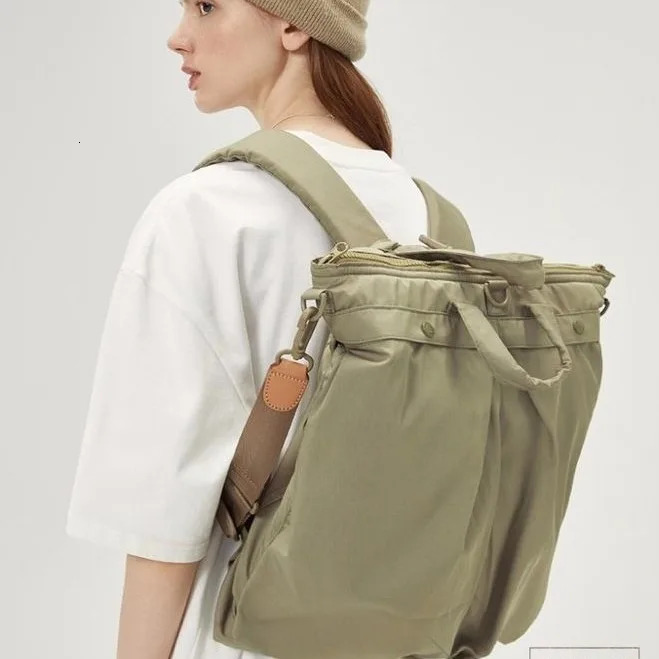 Ship from US SS Japanese Style Classic Men Crossbody Bag Oversized Fanny Pack Waterproof Nylon Cloth Single Shoulder Sling Bags 250304FBB