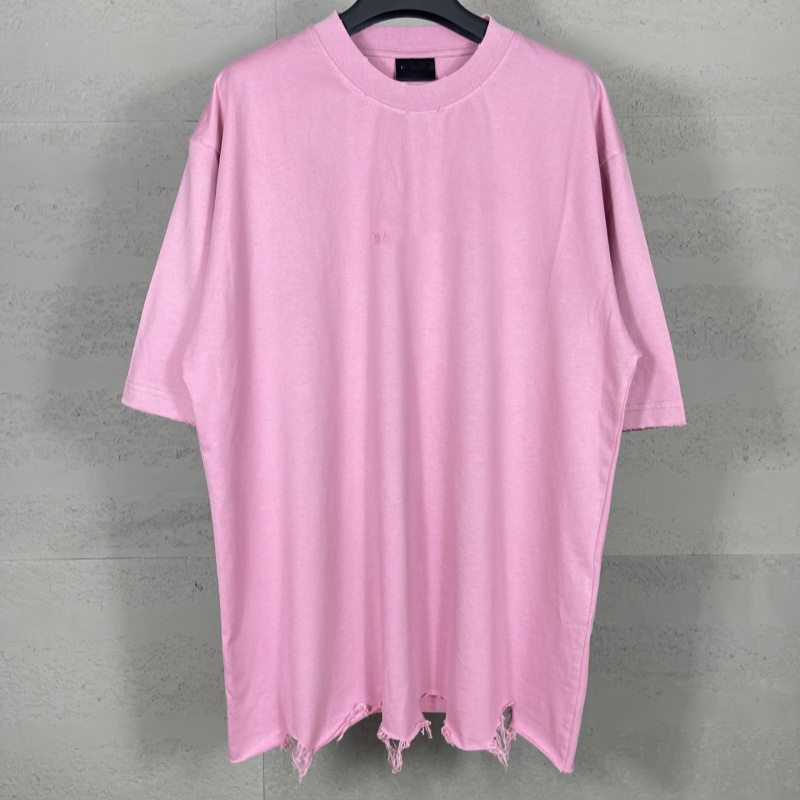 luxury designer t shirt mens womens t shirts France Paris letter Graphic print street All cotton pull Mens Short Sleeve Tshirt Clothes Casual Cotton Tees shirts pink