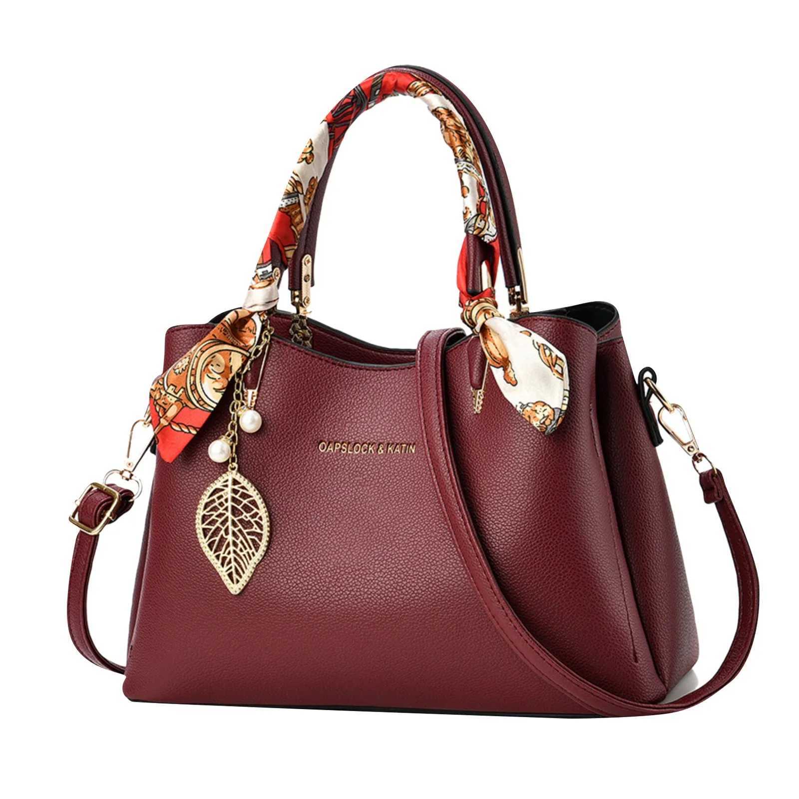 Bridal Bag Crossbody Tote Red Wedding Bag Atmospheric Handbag Womens Bag One Shoulder Scarf Style Woman Handbag Z250303