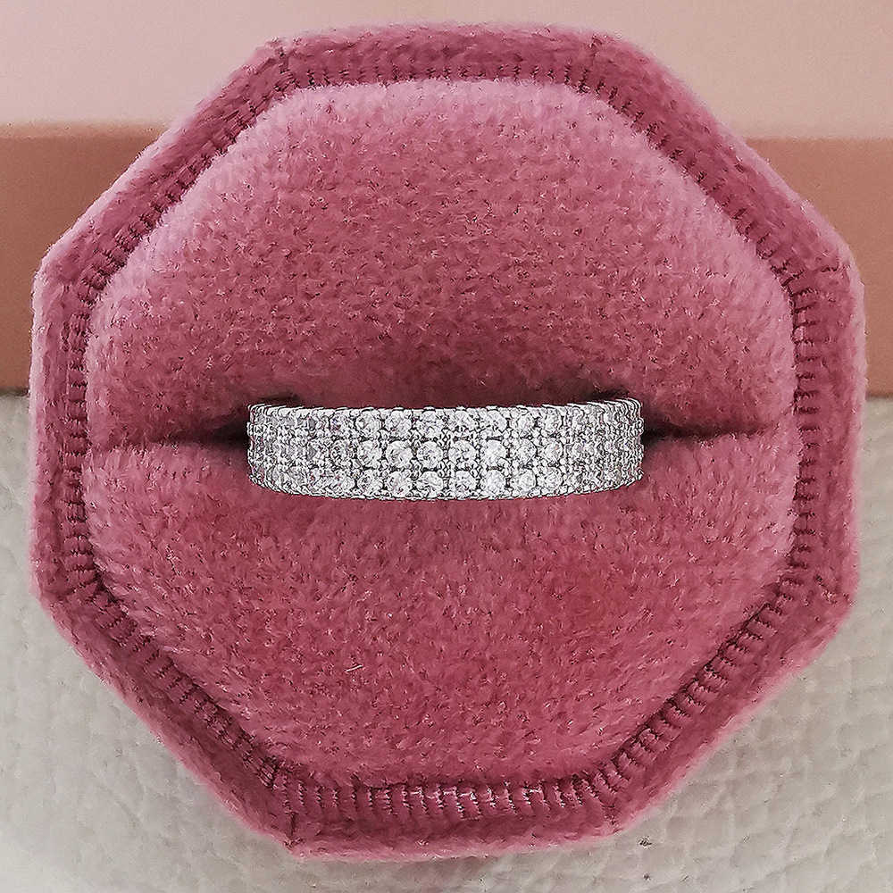 Couple Rings Explosive ring plain ring womens color does not fade r802 H25303