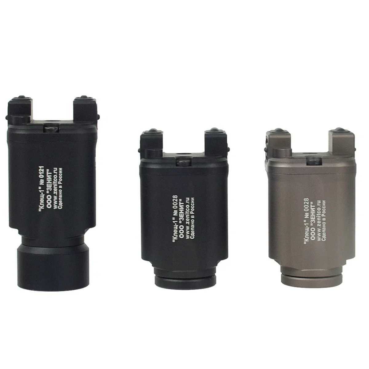 D Powerful Flashlight Zenitco AK-SD Tactical Metal KSCH 2U Weapon Light Fit 20mm Rail With Switch Hunting Gun LightXJ250303