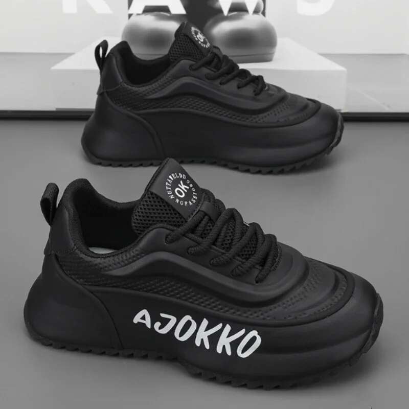 Trend New Non-Slip Breathable Casual Shoes for Men Fashion Designed Personality Lace-up Comfortable Men's Sneakers