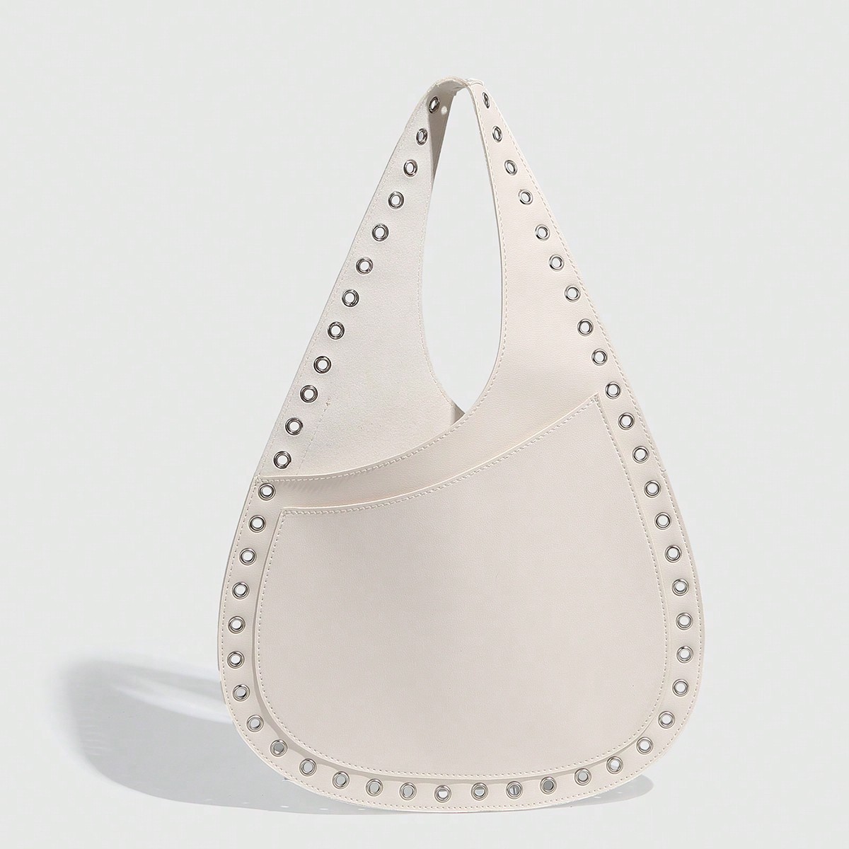Women's shoulder handbag Rivet bag simple bag fashion bag
