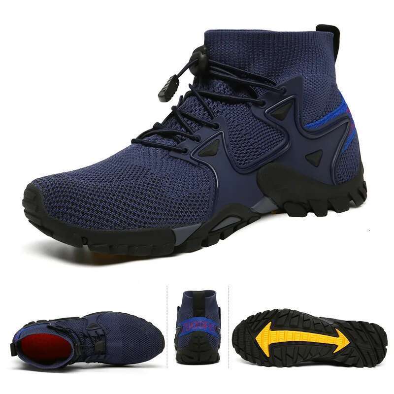 Summer Casual Mesh Breathable Sneakers Outdoor Slip-On Lightweight Men's Wading Shoes Hot Sale
