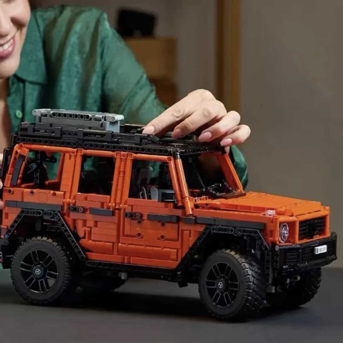 2891Pcs New 42177 G 500 PROFESSIONAL Line Off-Road Vehicle Car Model Building Blocks Bricks Toys for Kids Boys Birthday GiftsT250304