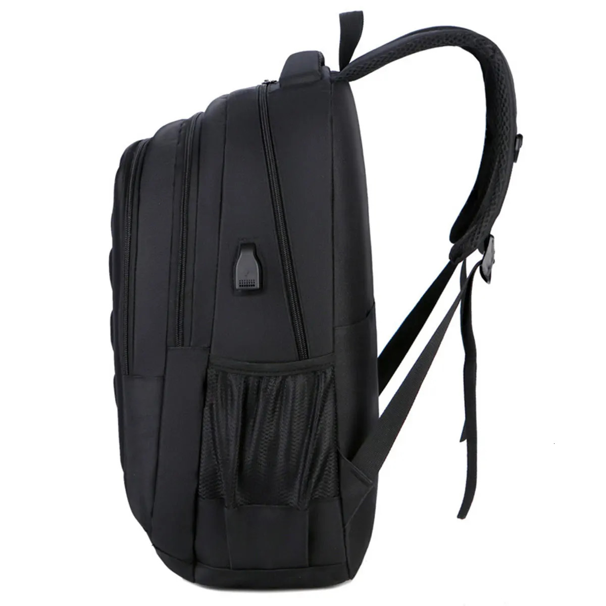 Ship from US Business backpack mens Korean version of the travel bag casual schoolbag simple fashion computer 250304FBB