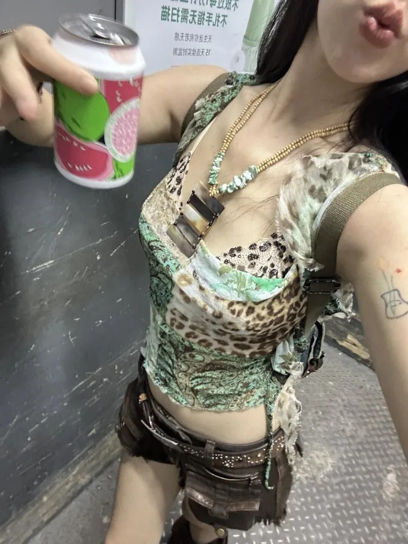 Subcultural American Vintage High Street Sexy Shorts Personality Practical Y2k Aesthetic Punk Girl Bottom Harajuku Short Pant 250303