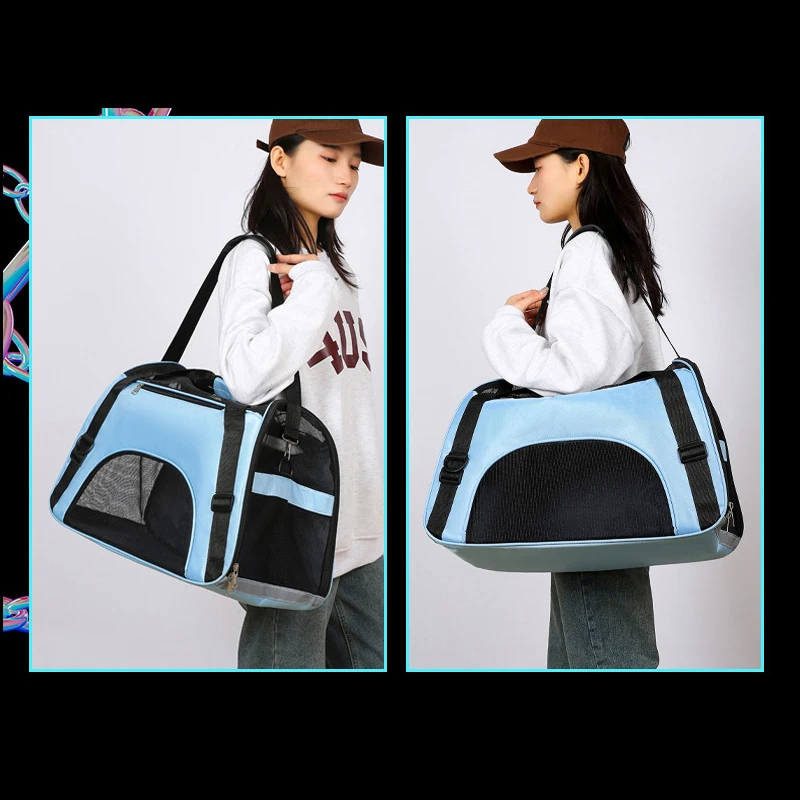 Portable Pet Puppy Travel Bag Pet Backpack Rucksack Breathable Mesh Small Dog Cat Dog Outdoor Tent Backpack Outdoor Pet Handbag