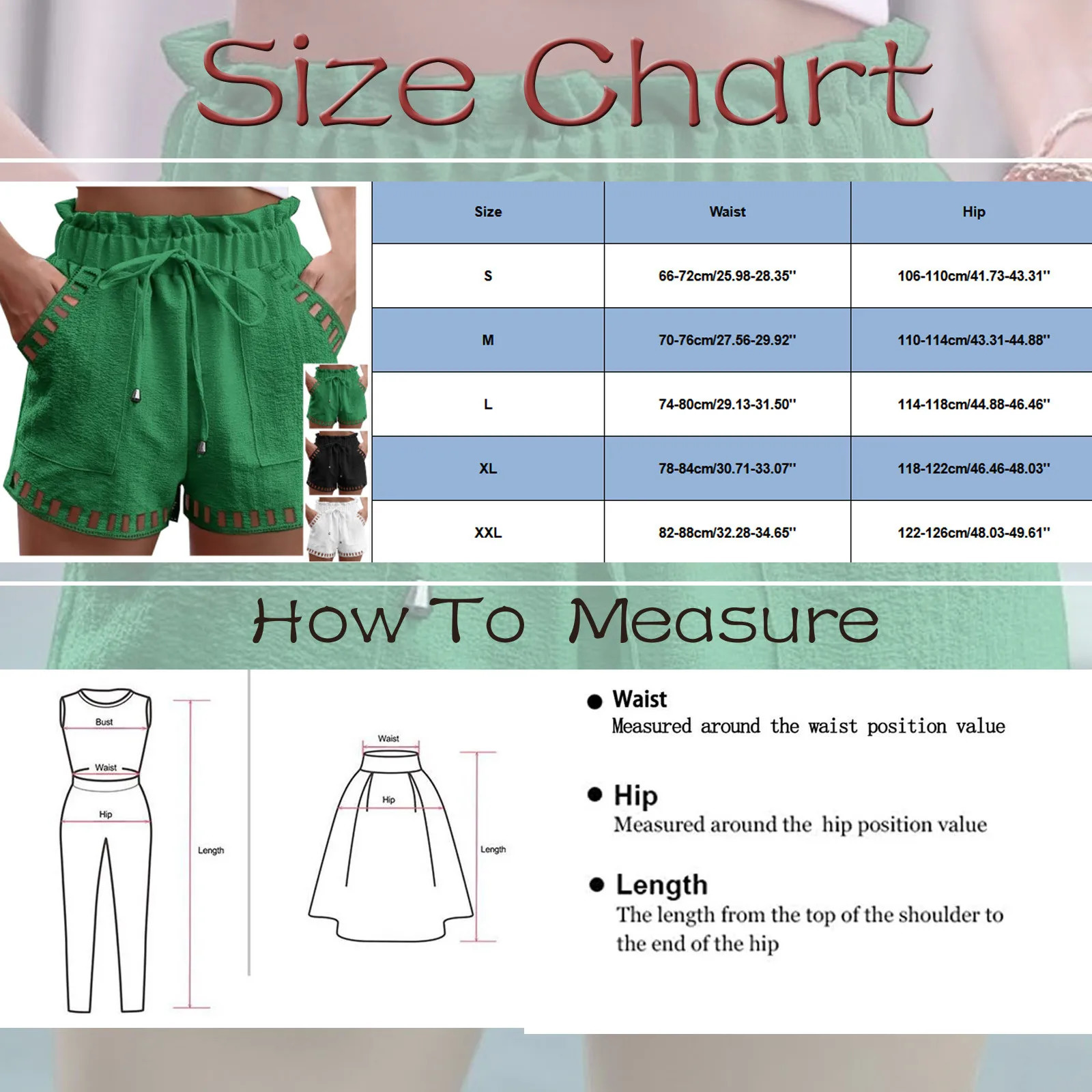 Cotton Linen Shorts WomenS Pants Solid Color Thin Hollow Out Trim Pocket Tight Waist Shorts Beachwear White Clothes 250303