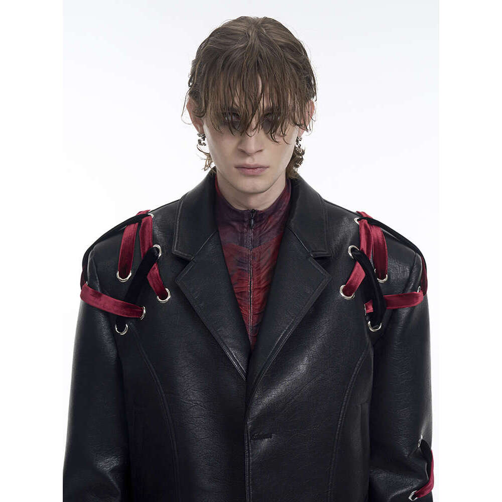 Men's STA short leather jacket men's spring new slim fit motorcycle set leather jacket