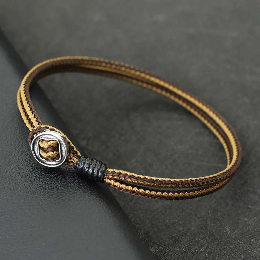 Grade A Weaven String Bracelet Men 3mm Thin Rope Outdoor Sports Casual Braslet Perfect Gift For Him Accesorios Hombre Joias