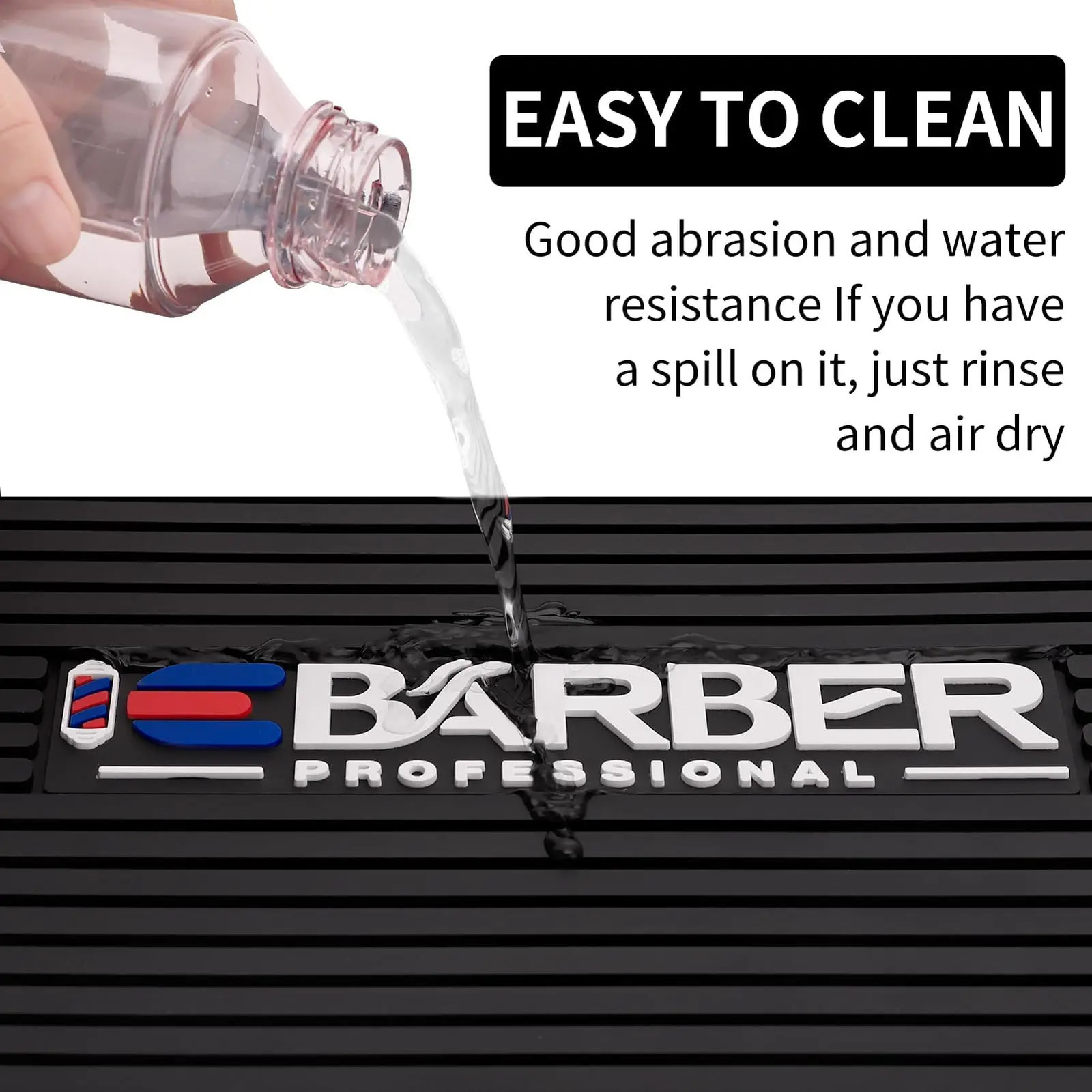 4/6grid Magnetic Anti-skid Pad Clippers Scissors Trimmers Holder Tray Silicone Storage Table Mat Heat Resistant Barber Tools 250304