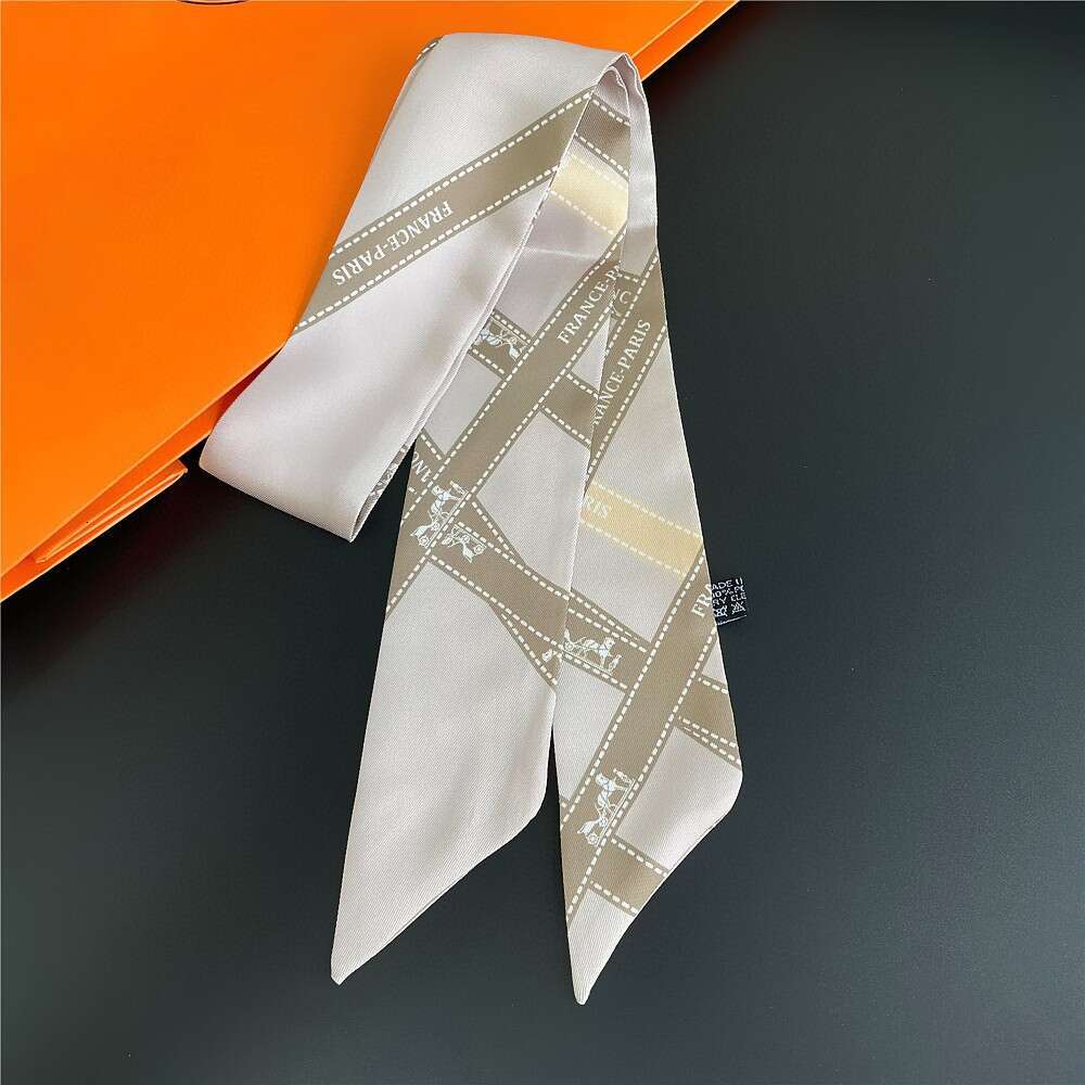 New Product Blue Printed Cartoon Anime Male Summer Simulation Hairband Silk Scarf Bag Ribbon