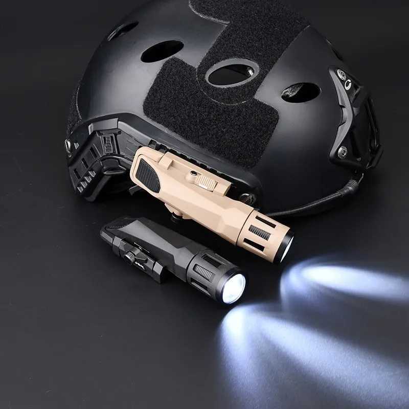 Tactical WADSN WML X 2nd generation air gun hunting weapon flashlight D 400 lumens reconnaissance helmet light white flashing suitable for 20mm railXJ