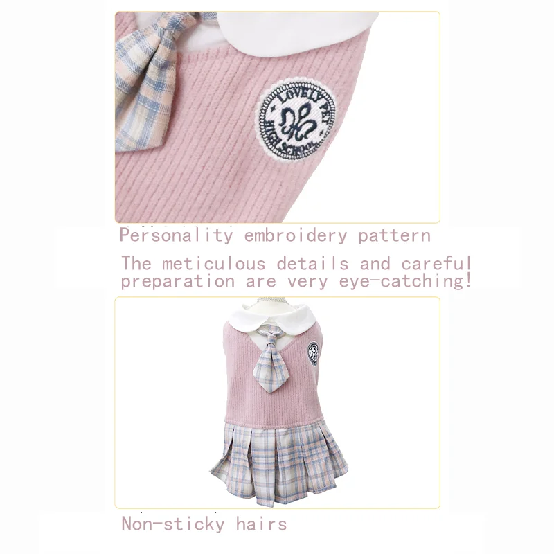 Pet Clothing, JK Small Skirt, New Cute Style