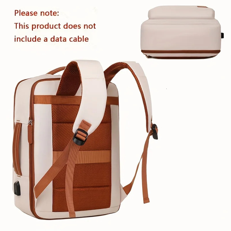Ship from US Scalable large capacity backpack with laptop durable Oxford travel school 250304FBB