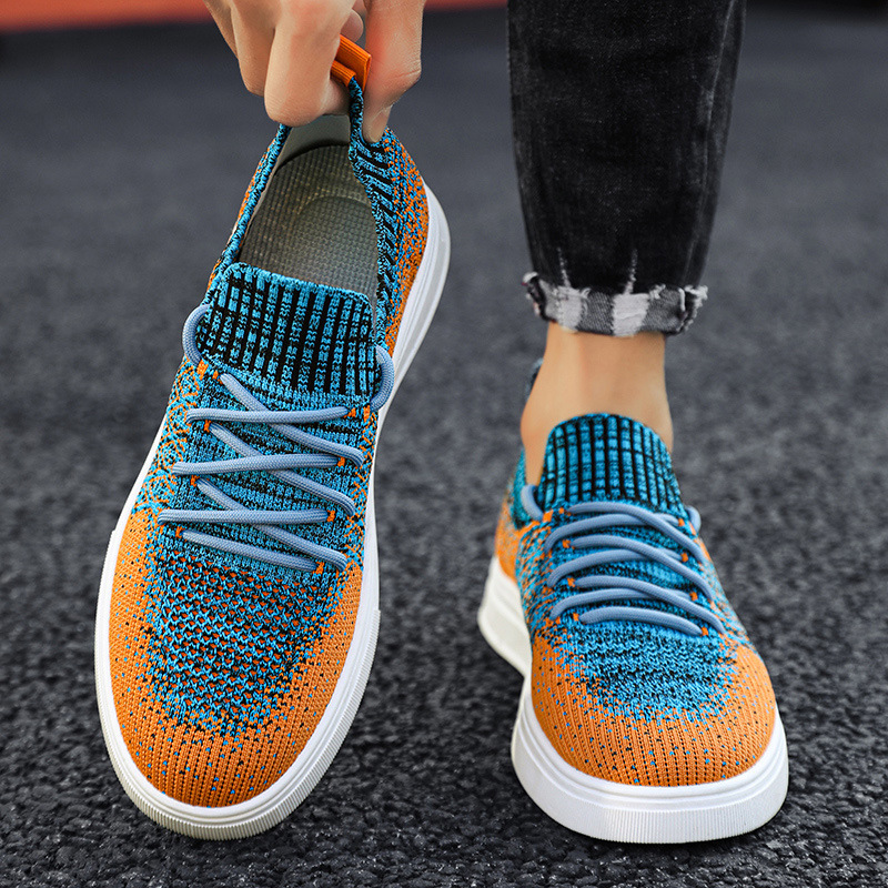 Spring New Breathable High Top Men's Designer Shoes Multifunctional And Personalized Whiteboard Shoes Thick Soled Sports And Leisure Board Shoes 