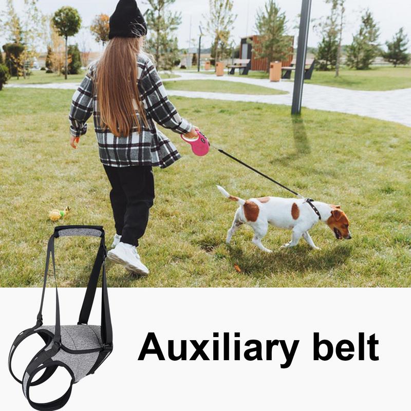 Dog Lift Harness for Large Dogs Soft Padded Adjustable Dog Back Leg Sling for Old Disabled Joint Injuries Pet Rear Leg Support