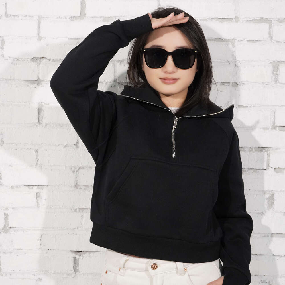 Custom Puff Printing Hoodies Heavyweight Pullover Half Zip Cotton Unisex Blank Women's Embroidered Hoodie & Sweatshirt