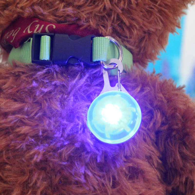 Pet Dogs Glowing Collars Cat Dog Pendants Decoration Puppy Flashing Led Collar Night Luminous Pet Accessories Prevent Lost Pets