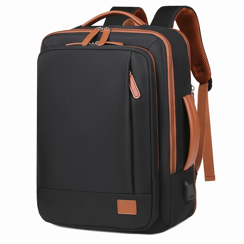 Ship from US Scalable large capacity backpack with laptop durable Oxford travel school 250304FBB