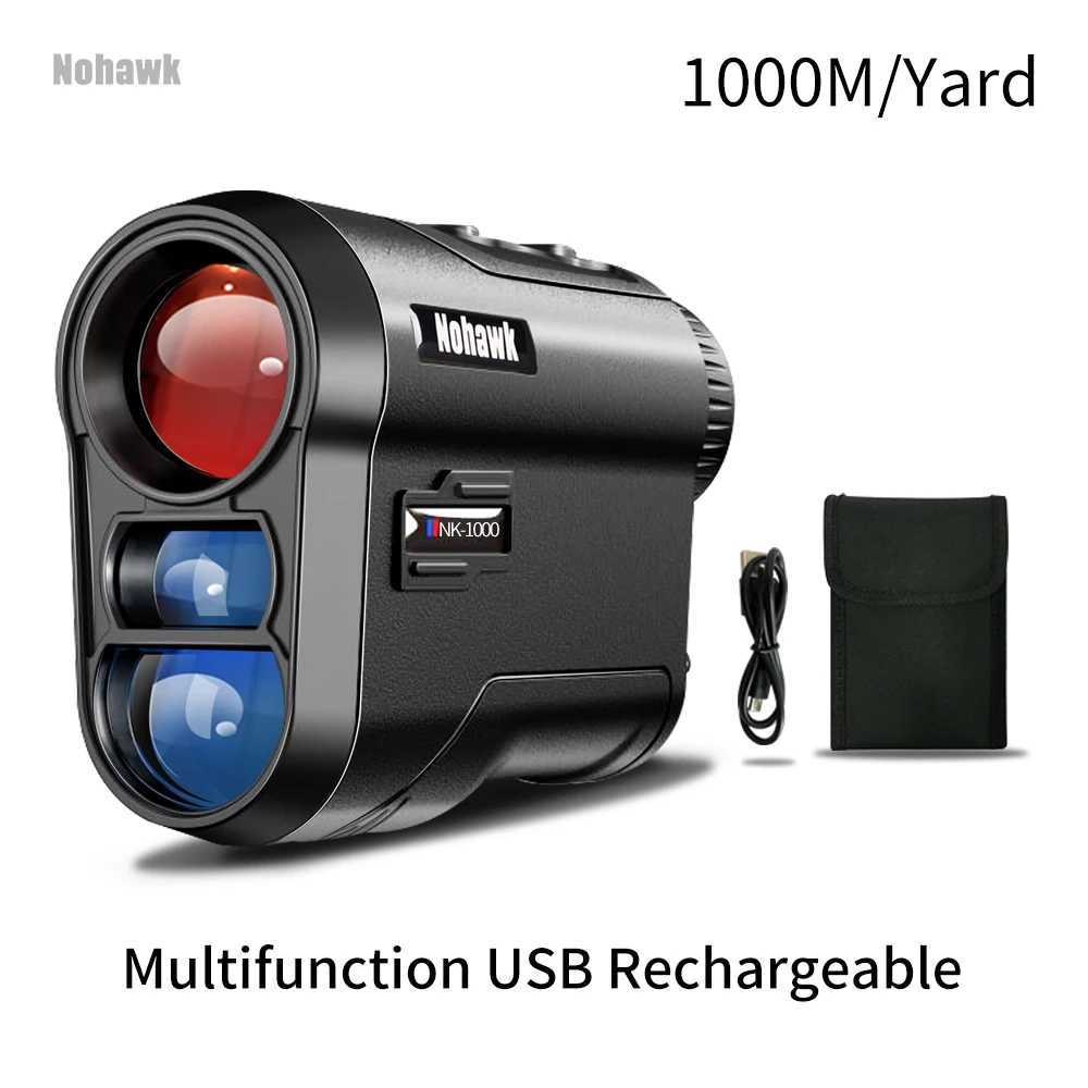Nohawk 600M 1000Y Golf Laser Rangefinder for Hunting Range Finder With Slope Compensation for Golfer Monoculars Distance Meter X250304