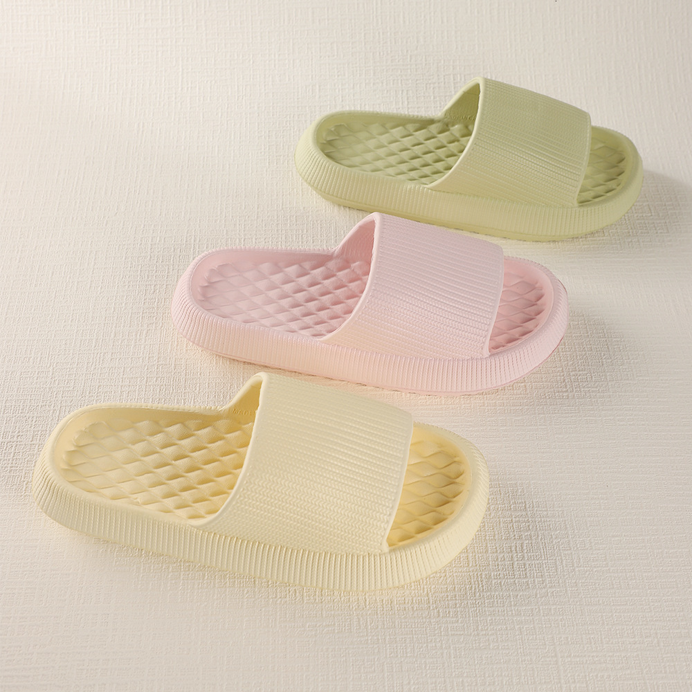 4CM thick soled slippers women in summer, new couples EVA men's designer sandals home