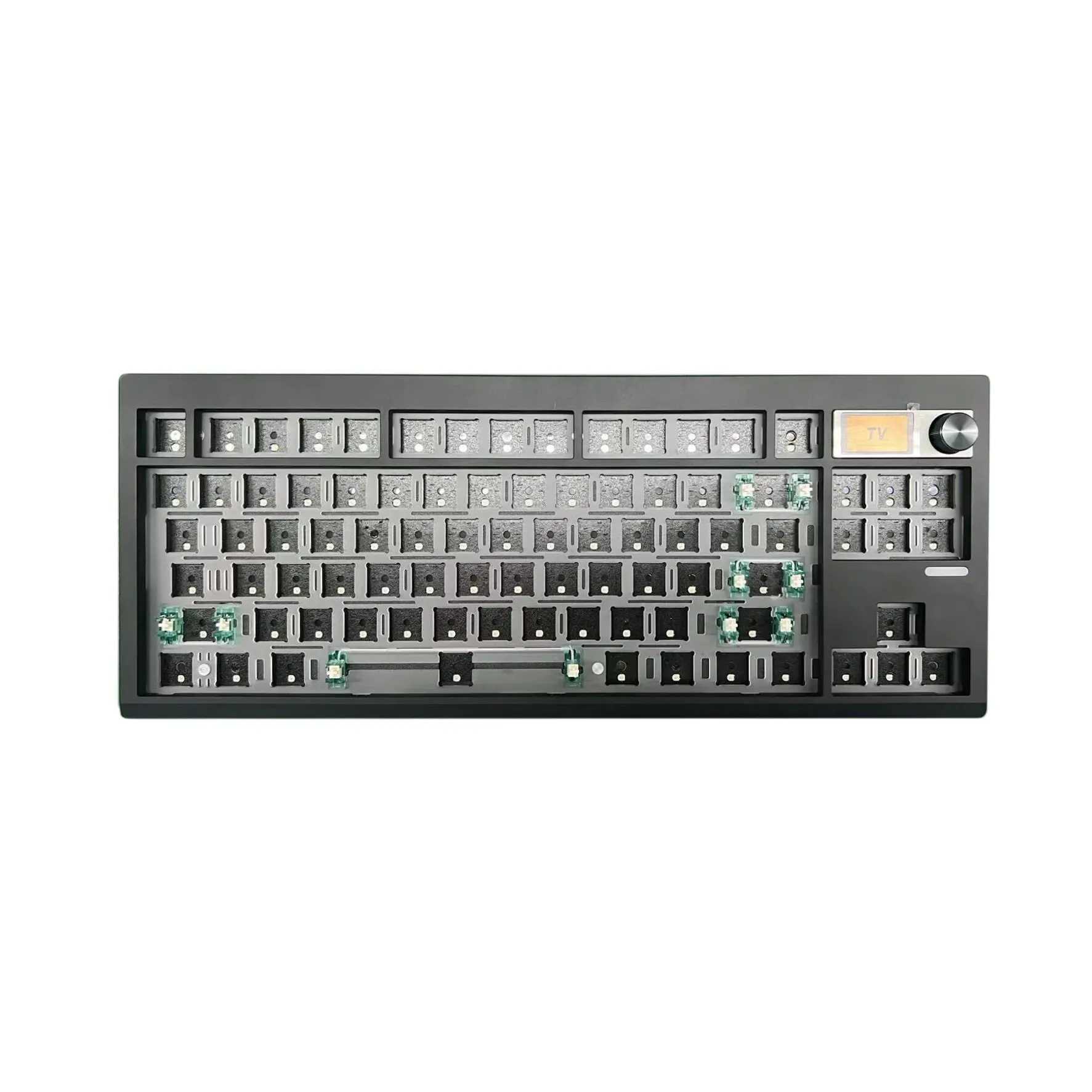 2025 GMK87 Mechanical Keyboard KIT With Display Screen RGB Backlit Gasket Structure Gaming Hot Swap Keyboard for VIA Customized Z250304