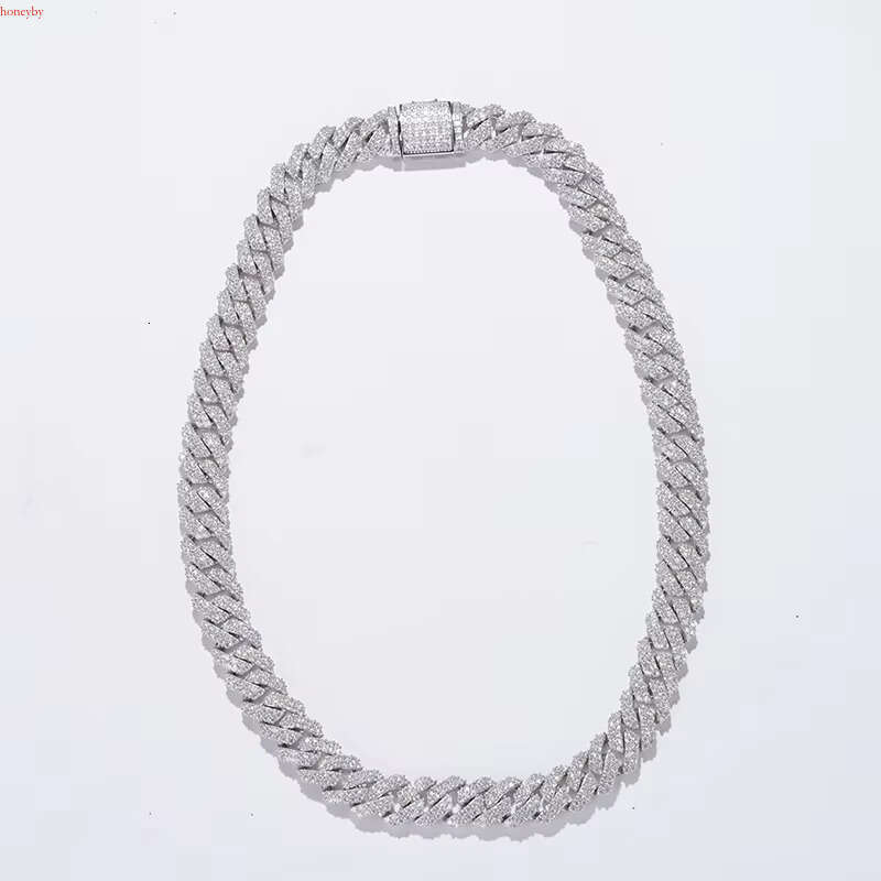 Starsgem Wholesale Price Gold Plated Ice Out Hip Hop Style Rapper Jewelry Full Setting Men Moissanite Cuban k Bracelet