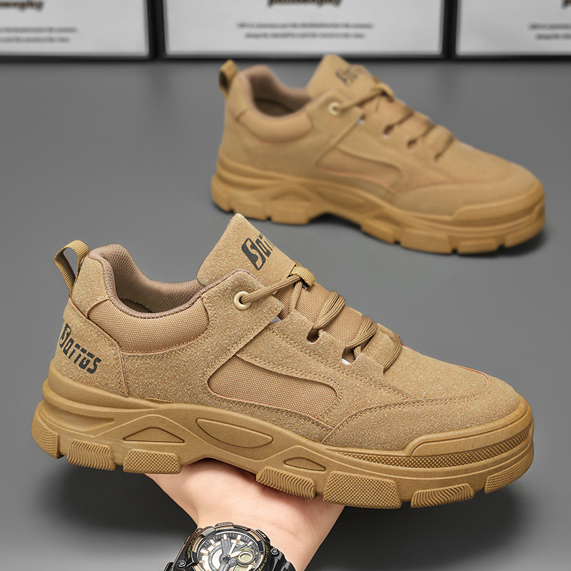 Four Seasons New Designer 2025 Multi Functional Breathable Anti Slip Outdoor Hiking Leisure Men s Lace Up Sports Board Shoes Skateboarding Shoes