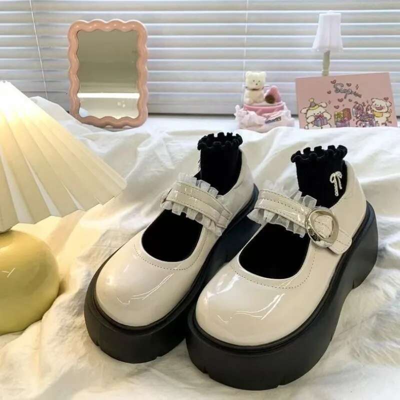 Autumn Chunky Women Sports Shoes Fashion Shallow Butterfly-Knot Platform Sneakers Ladies Casual Flats Outdoor Jane Shoe