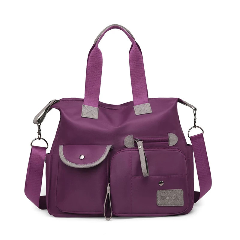 womens handbag fashionable nylon waterproof casual shoulder bag mummy large capacity messenger bag 250218