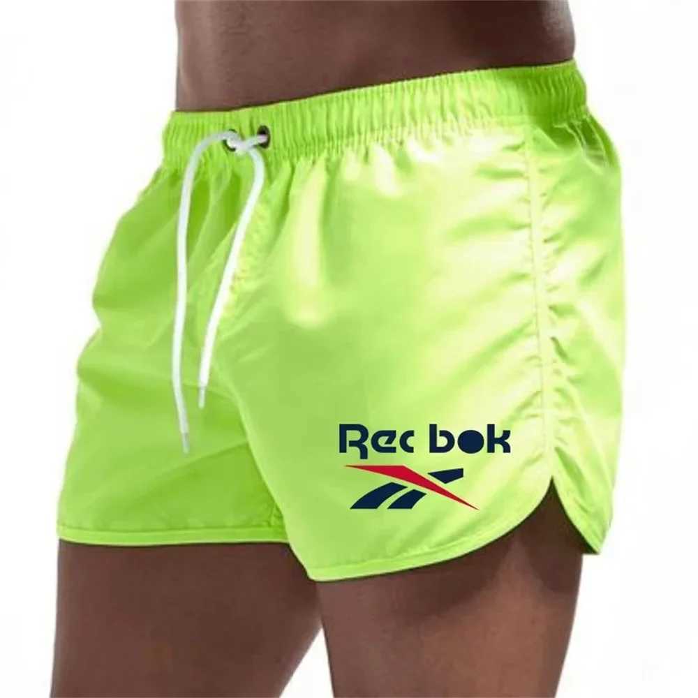 Summer fashion casual breathable quick drying ultra-thin best-selling beach shorts Mens swimming shorts + mens sports gym sporT250304