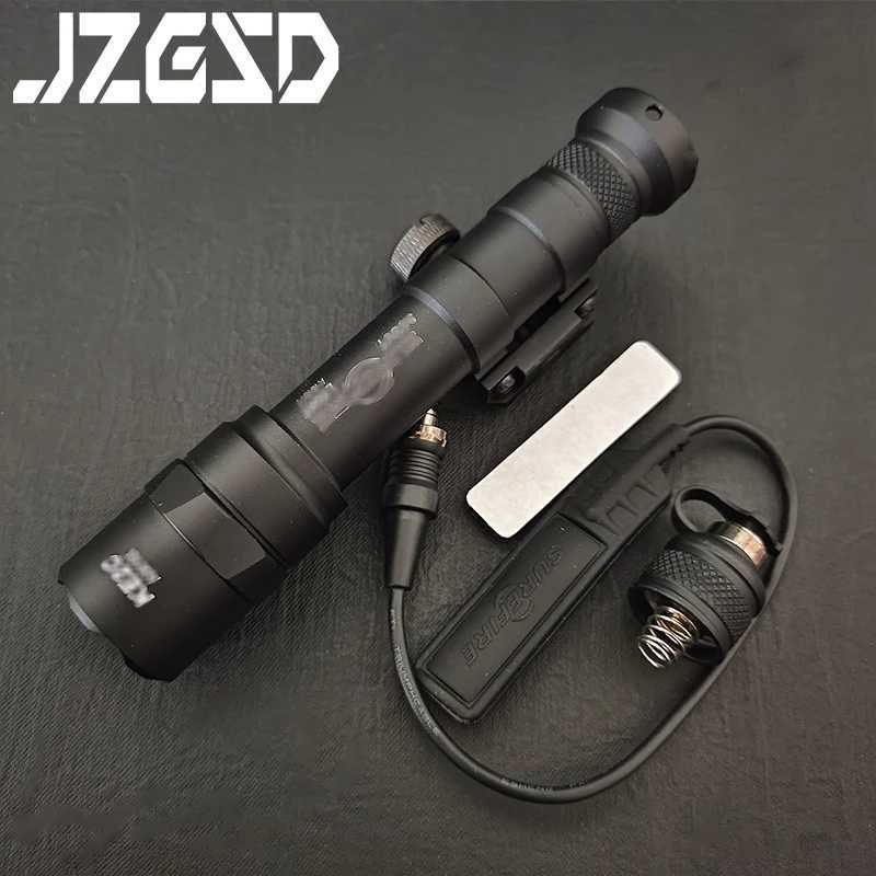 Tactical Metal SF M600 M600B M600C Airgun Weapon Light White D Flashlight for Rif AR15 M4 M16 TorchXJ250303