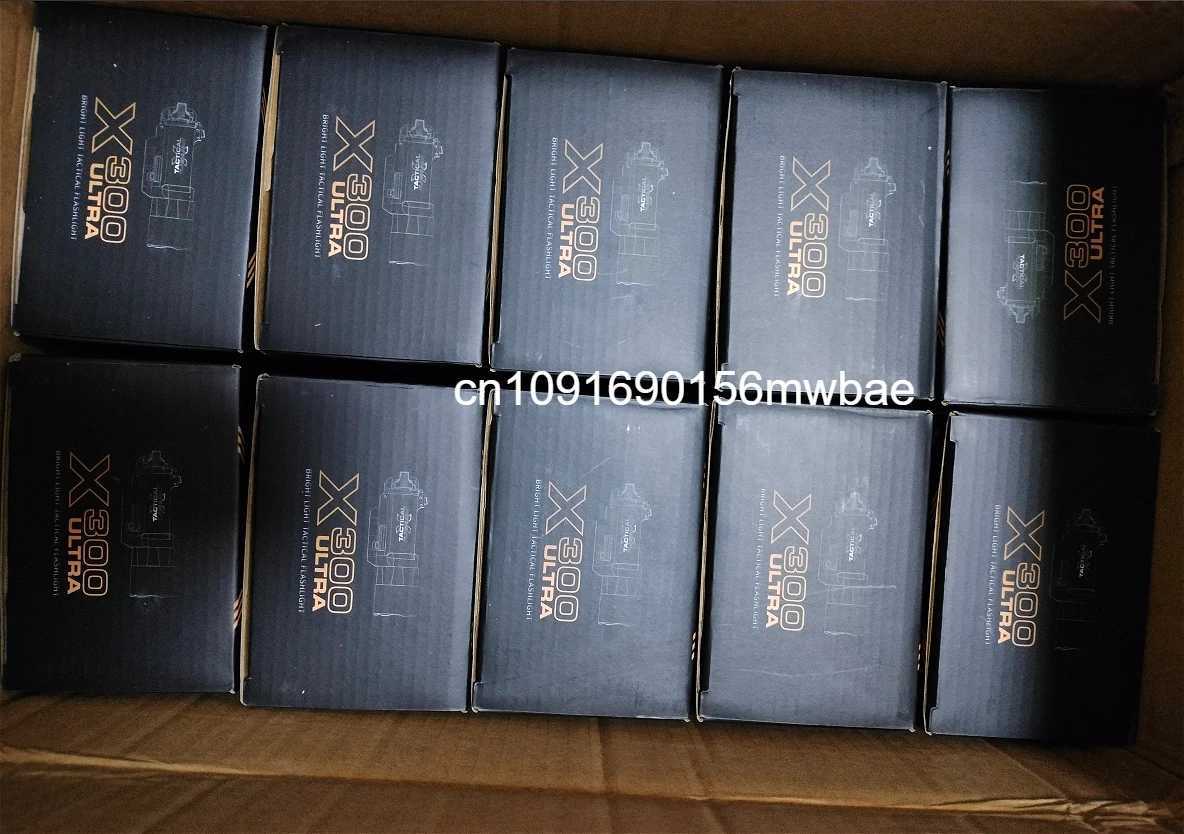 Body X300U Scout Light Gun Light Lantern Rif Strobe Flashlight Fit 20mm Rail Airsoft Hanging FlashlightHuntingXJ250303