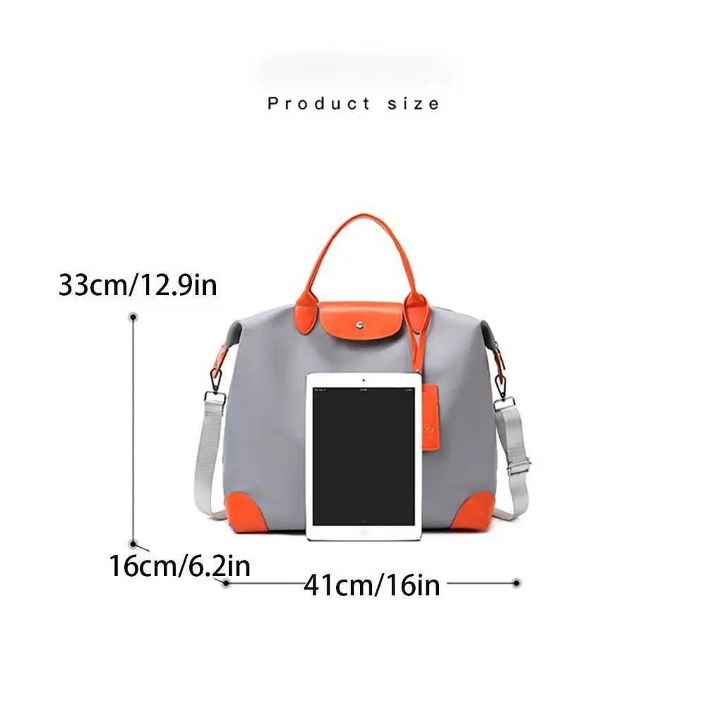 Oxford Luggage Protective Cover Hot Interlayer Wear-resistant Fitness Storage Bag Breathable Waterproof Handbag Travel Y250304