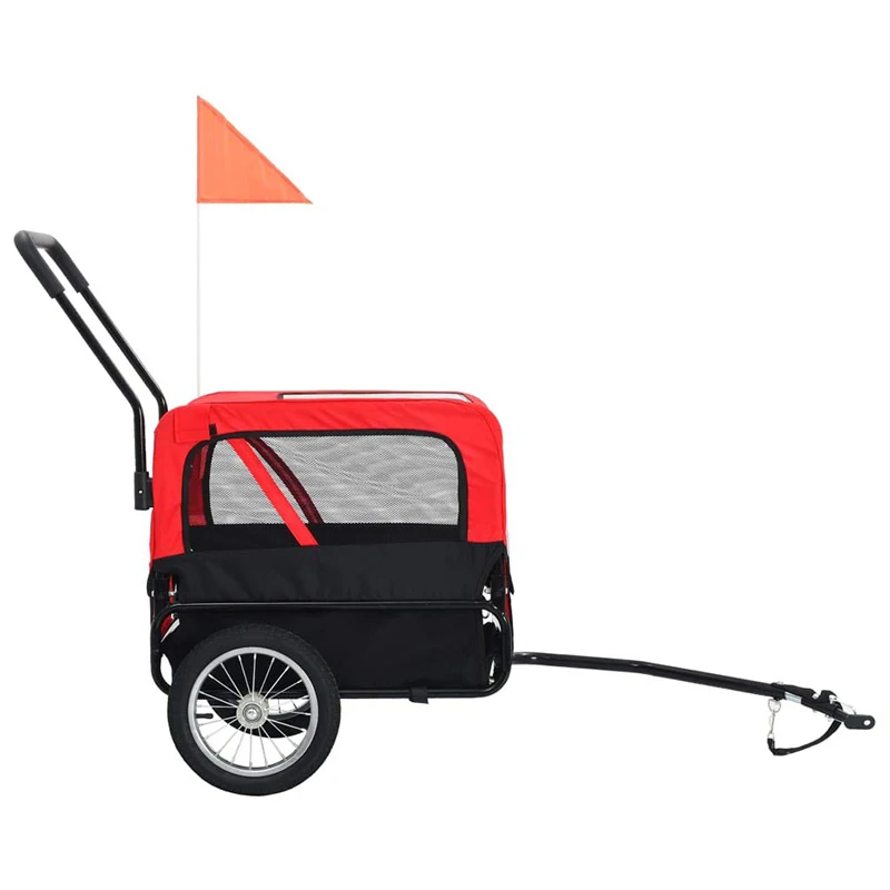 New Design Fashion Dog Bicycle Bike Trailer Pet Trailer With Waterproof (PT003)
