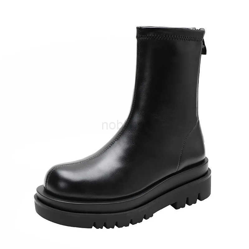 Fion Cfort Wen Boots Simple Versatile Wens Shoe new Anti Slip Platform Wen Ankle Boots Warm Plush Wens Snow Boots Z250304