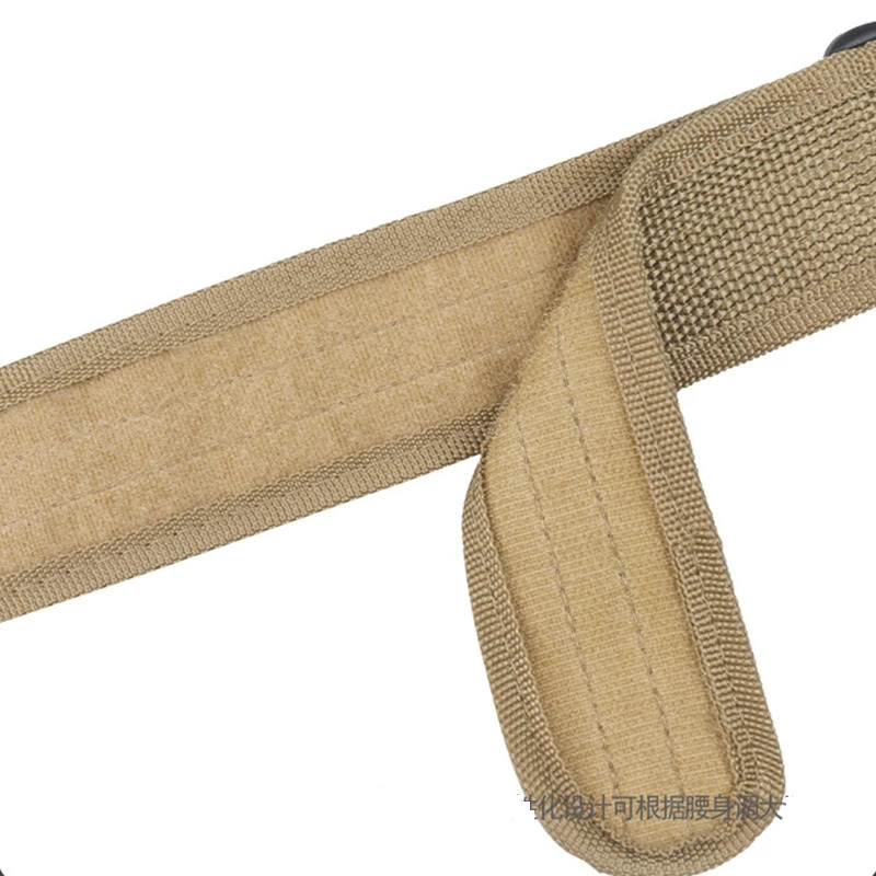 Military Tactical Belt for Men Compat Outdoor Hunting Hiking 5cm Wide Heavy Duty Quick Release Buckle Nylon Canvas Webbing Belts 250227