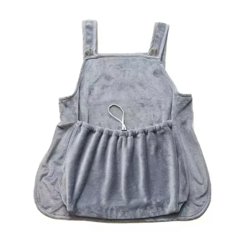 Pet Carrier Apron Outdoor Travel Small Cat Dogs Hanging Chest Bag Pocket Winter Plush Pets Carrier Pouch Cat Hugging Clothes