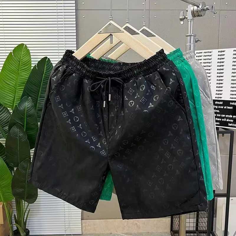 2024 Summer New Mens 3D Custom Quick-drying Trend Stacked Swimming Beach Pants Fashion Trend Essential Shorts Fashion Y2kT250304