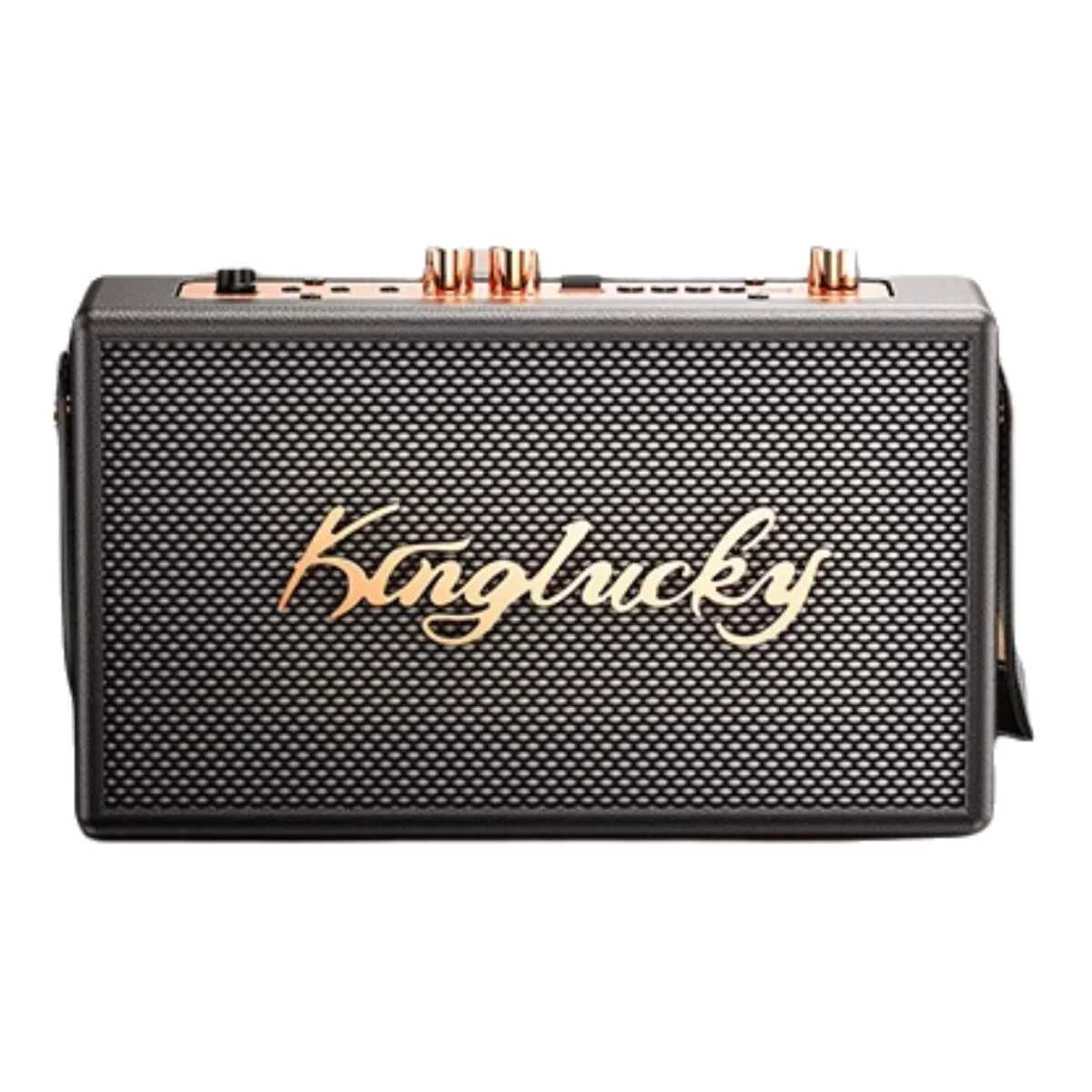 Kinglucky S16 Audio Speaker Wireless Big Powerful Sound with 1-2 Wireless Microphones Home Family Singing Childrens Z250304