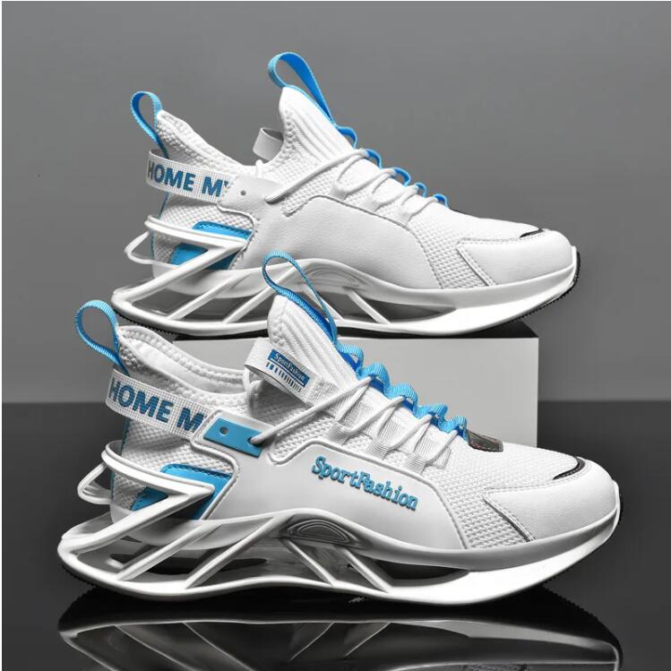 Mens basketball sneaker Shoes Sports Shoes Mens New Breathable Mens Ultra-Light Shock-Absorbing Running Shoes Mesh Casual Shoes Z 3.4-2