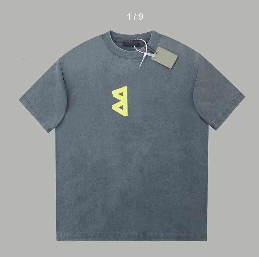 Early spring T-shirt new letter printed short sleeved light luxury fashion for men and women daily commuting essential item 100% pure cotton